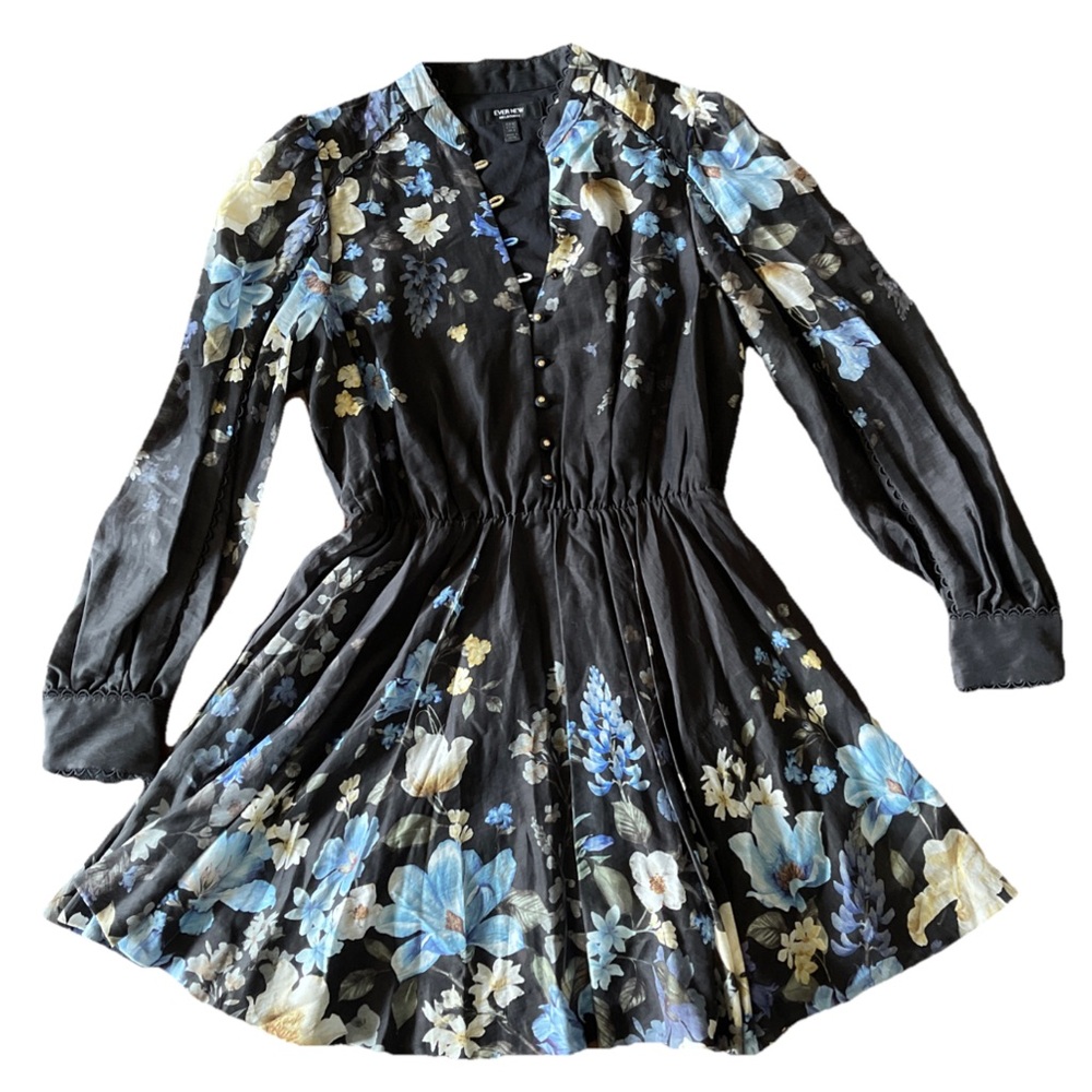 Ever New Vienna Floral Mini Dress 8 - Picture 4 of 9